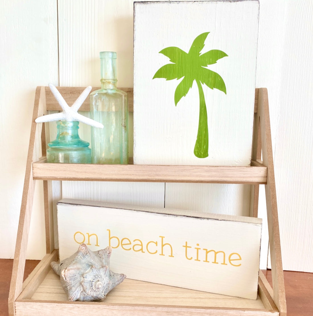 Loving beach decor as much as the beach itself!