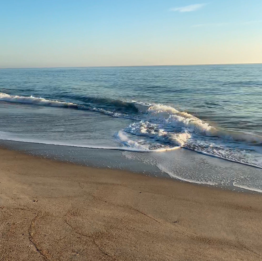 Beach walks are good for the soul