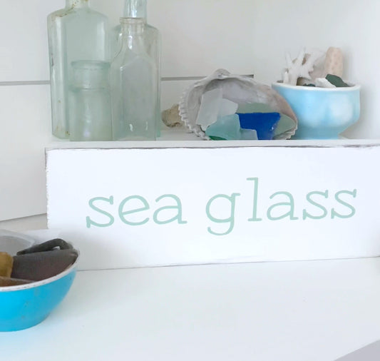 Decorating with Sea Glass