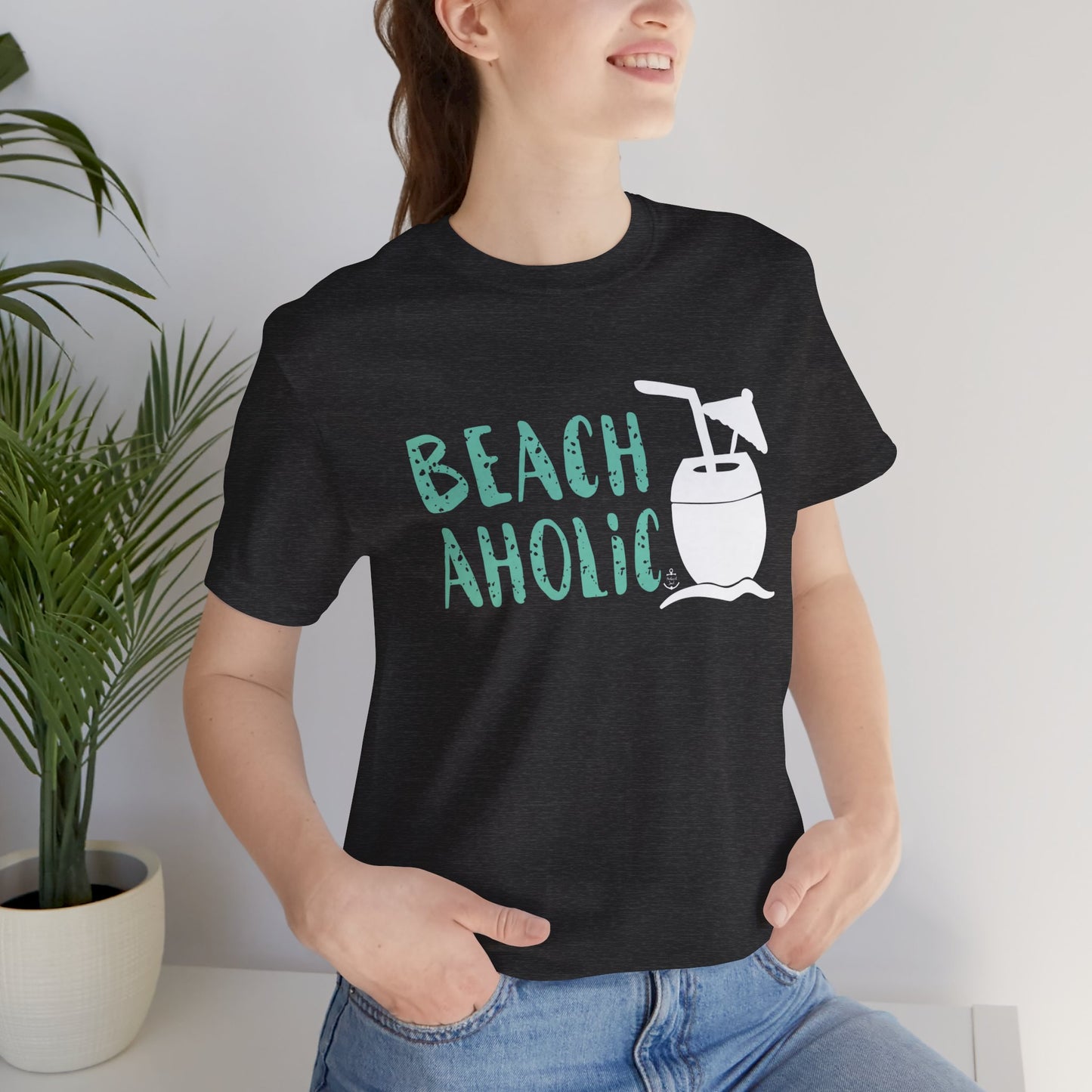 Beachaholic t-shirt, beach drink, beachaholic tee, beach shirts for women, summer shirt, cruise trip shirt, vacation shirt, beach trip shirt