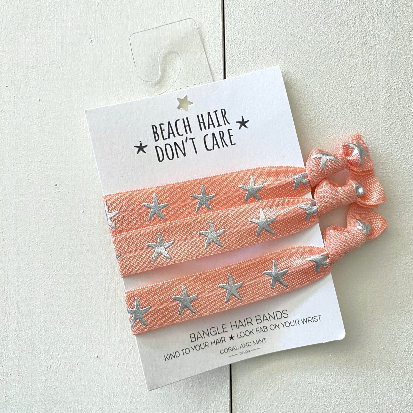 Peach Bangle Hair Band- Stocking Stuffer Deal