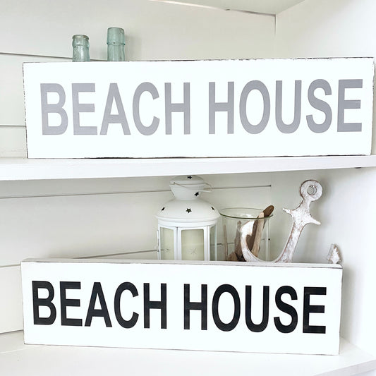 Beach House Sign, coastal beach decor