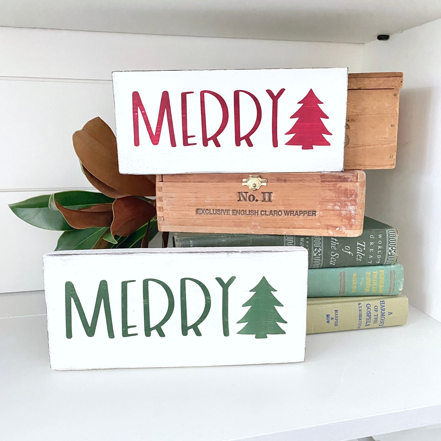 Merry Christmas Tree Sign