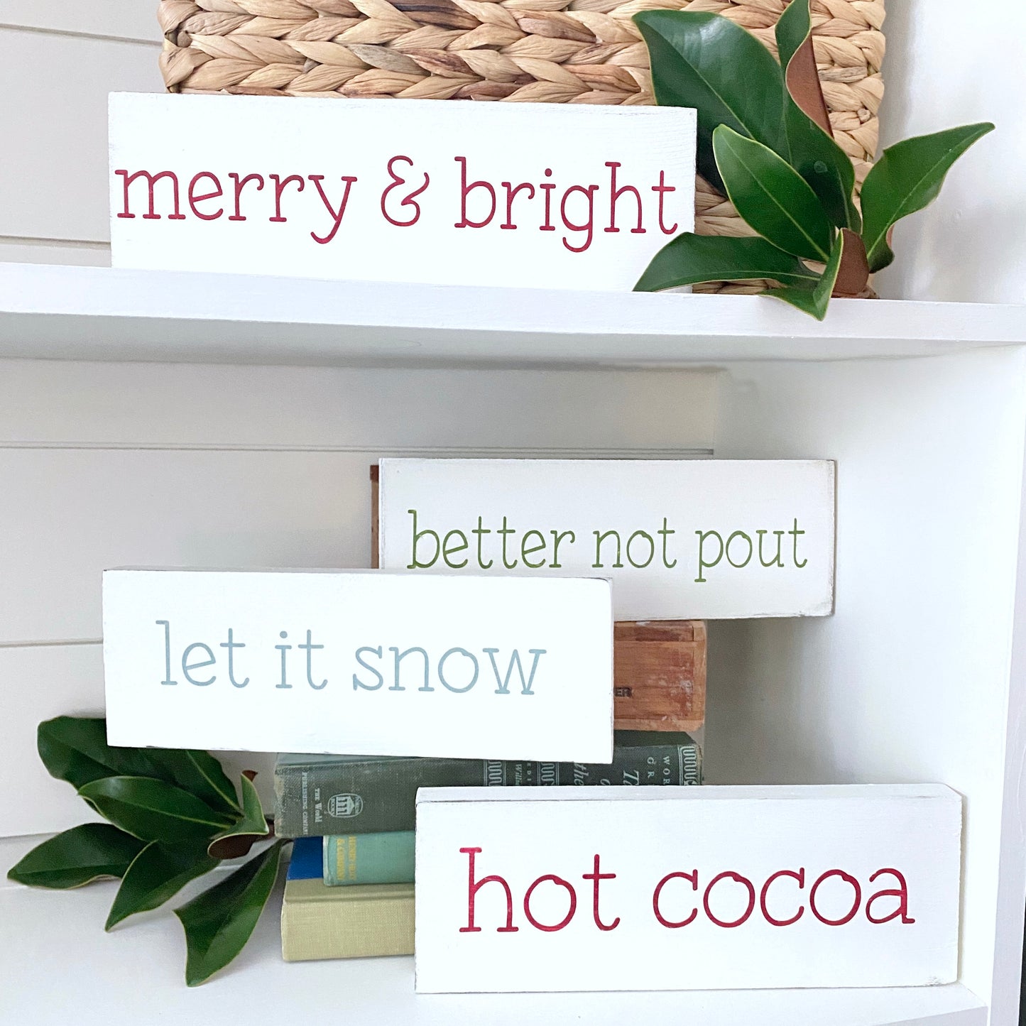 Custom Christmas Quote Sign