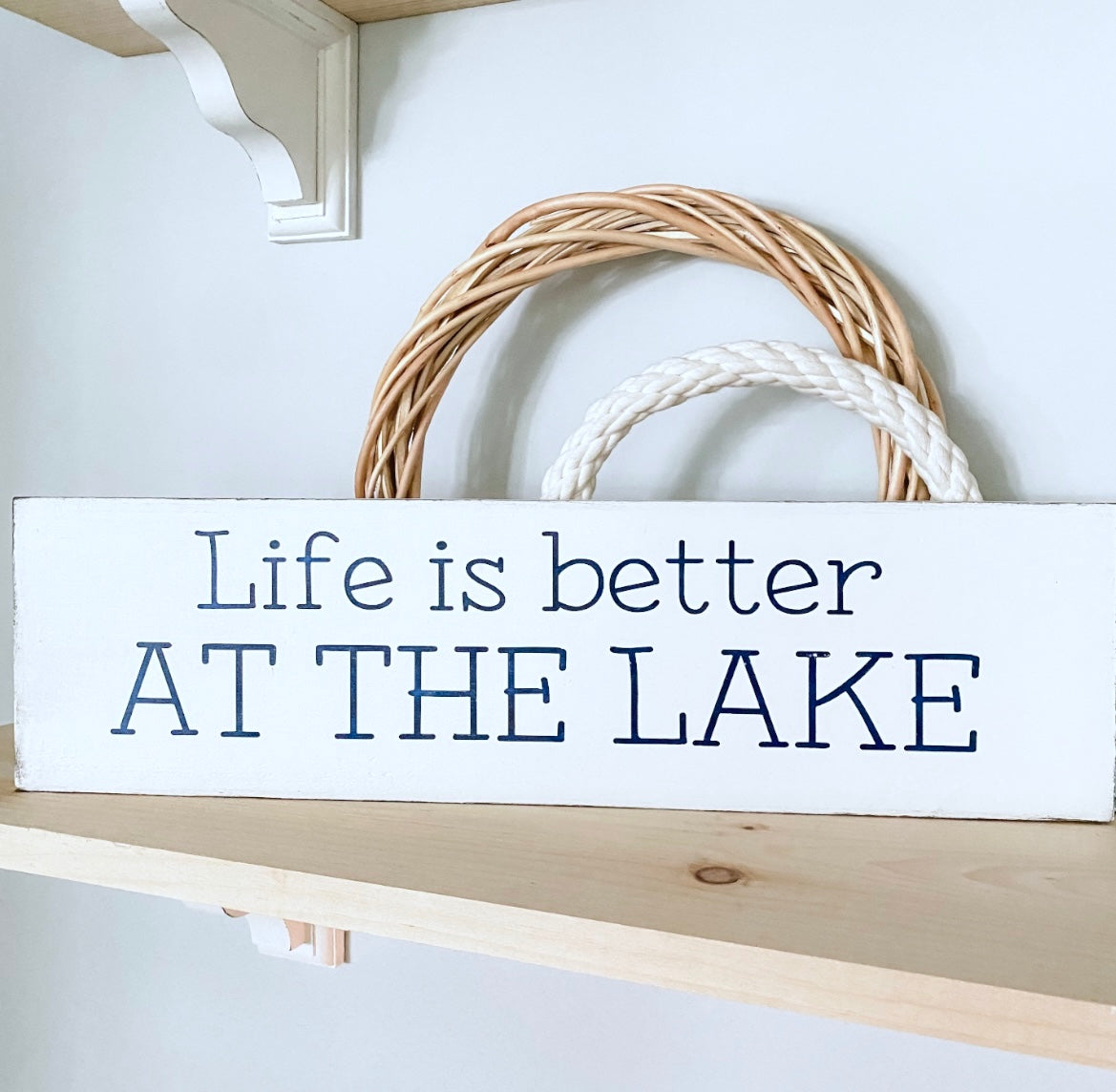 Life is Better at the Lake Sign