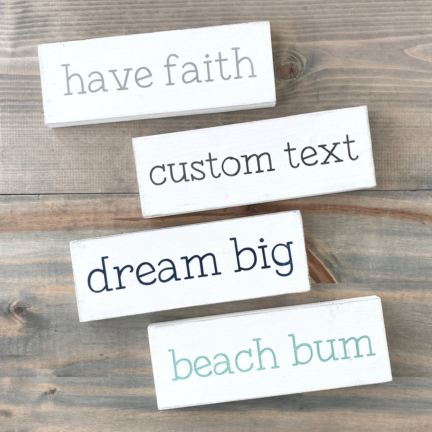 CUSTOM- Small Phrase or Word Sign 10 x 3